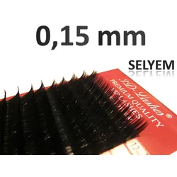0,15 mm vastag, SELYEM műszempillák (tálcás) AKCIÓ!