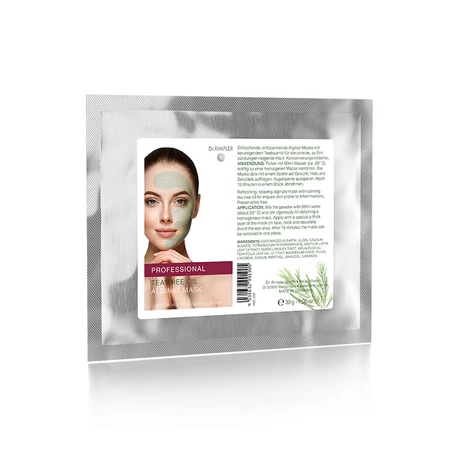 Dr. Rimpler PROFESSIONAL Tea tree oil alginat mask - Teafaolajos algamaszk 30g