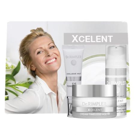 Dr. Rimpler Xcelent  Q10 sejtregeneráló anti-age kezelés – Oscar-díjas termékekkel