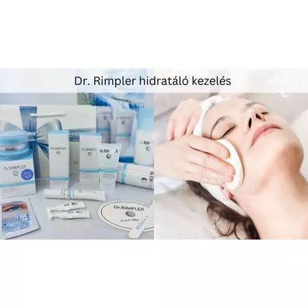 Dr. Rimpler hidratáló kezelés a bőr kitisztításával - kezelő csomag