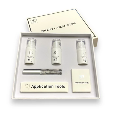 3D szemöldök lamináló szett