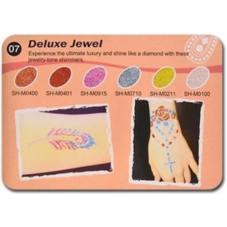 Art Glitter tartós csillámtetoválás szett - Cutey Party színkollekció