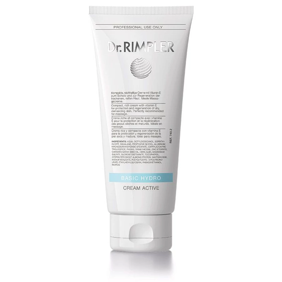 Dr. Rimpler BASIC HYDRO Cream Active - tápláló masszázskrém 200 ml