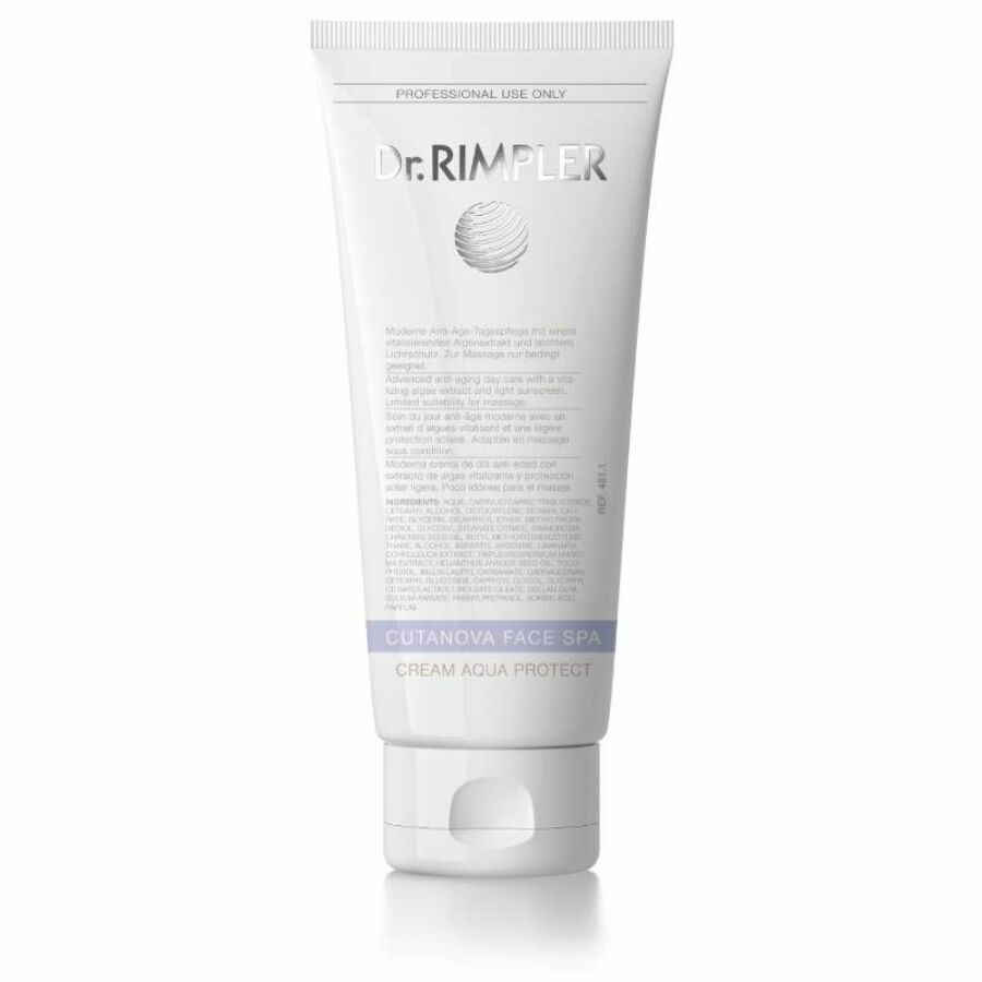 Dr. Rimpler CUTANOVA FACE SPA Cream Aqua Protect - fényvédős anti-age ápoló 200 ml